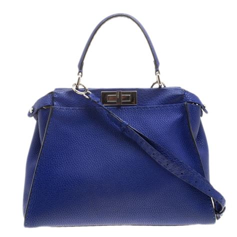 blue fendi tote|fendi totes sale.